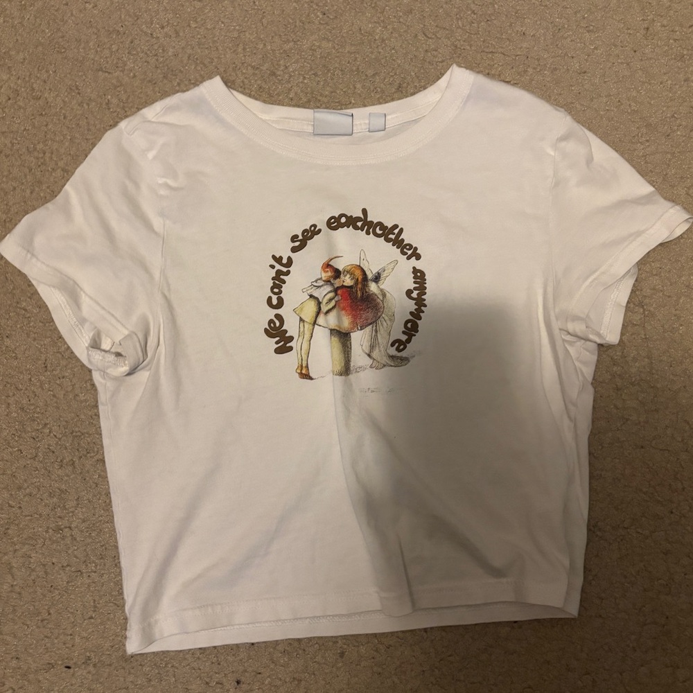 Sunday Best White Graphic Tee